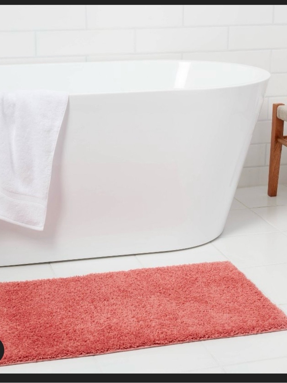 20"x34" Antimicrobial
Bath Rug Rose Pink - Threshold™: set of two